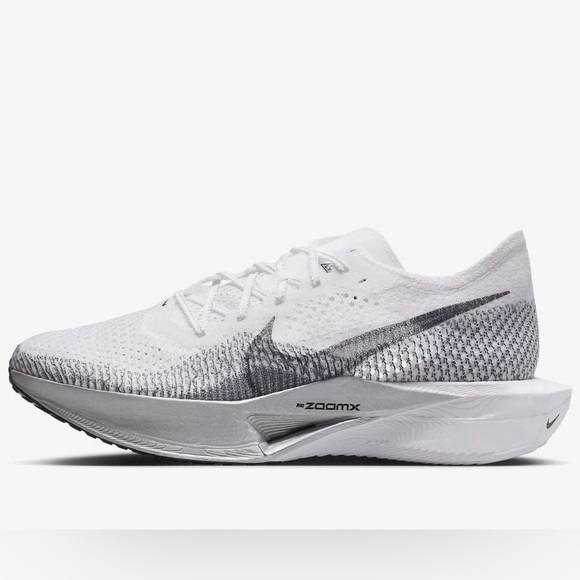 Nike ZoomX VaporFly Next% 3 White Particle Grey Women’s 8.5 DV4130-100 $260 NEW - Picture 4 of 7